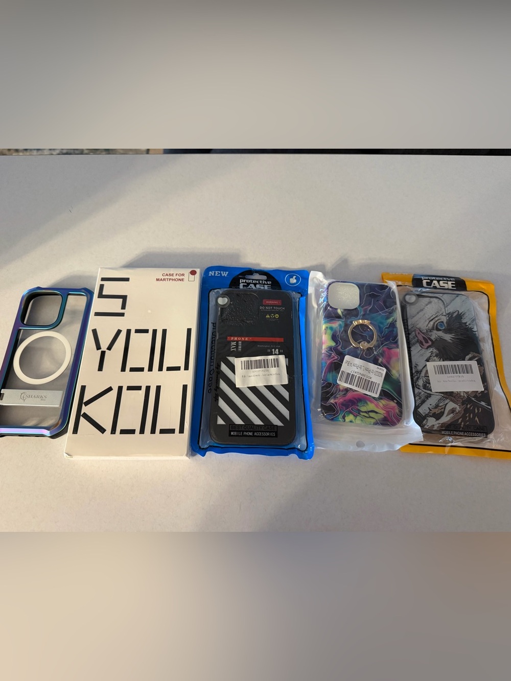 Lot of 5 iPhone cases